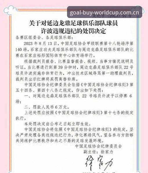 足协禁足名单深度解析：世界杯专家推荐使用指南助您看懂中国足球整顿风暴